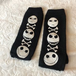 Jack Skellington Fingerless Gloves